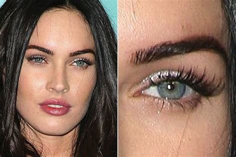 Lifestyleher Best Eyebrow Shapes To Flatter Your Face Photos Megan Fox Eyebrows Celebrity