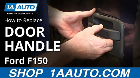 How To Install Replace Rear Outside Door Handle 2004 08 Ford F150 Youtube