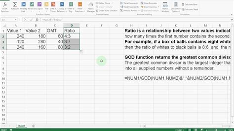 calculate   numbers  excel mark stevensons