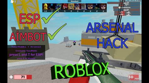 Arsenal Hack Aİmbot Esp Roblox Youtube