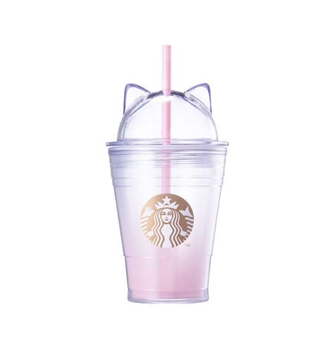 2018 Limited Valentines Cat Lid Coldcup Tumbler 355ml