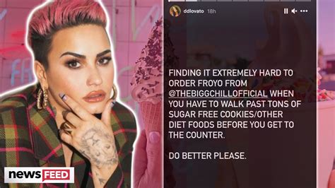 Demi Lovato Faces Backlash After Calling Out Local Ice Cream Shop