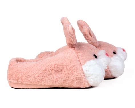 Pink Bunny Slippers Rabbit Animal Slippers