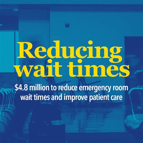 Reducing Wait Times