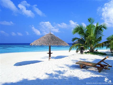 Tropical Beach Scenes Wallpaper Wallpapersafari