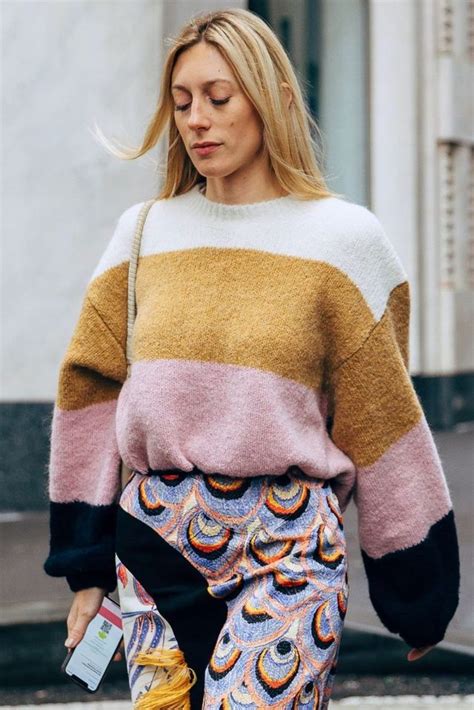 64 Of The Best Colorblock Sweaters For Fall And Winter Le Fashion