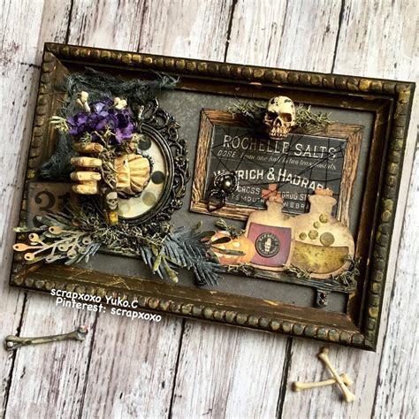 Tim Holtz Collection Everything Halloween From Idea Ology To Dies