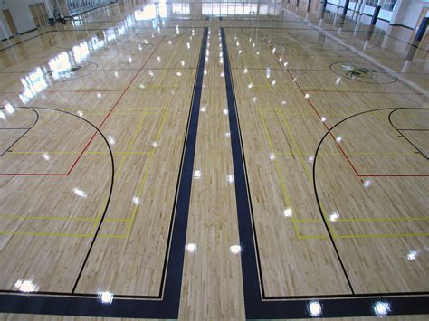 Indoor Commercial Athletic Gymnasium Flooring Allsport America