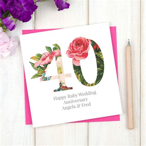 Personalised Silver 25th Wedding Anniversary Card By Chi Chi Moi