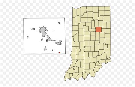 Grant County Indiana Incorporated And Unincorporated Logansport