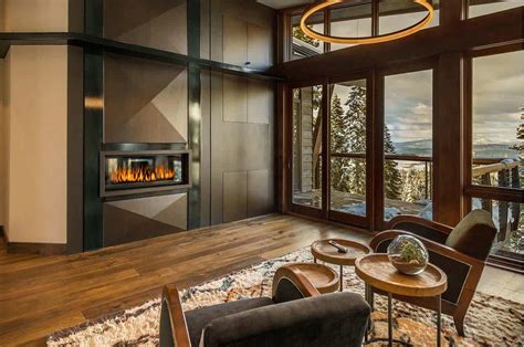 Mountain Modern Ski Retreat With Breathtaking Views In Lake Tahoe
