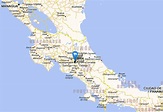 Google Map of Costa Rica