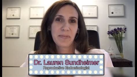 The Secret To Understanding Your Fertility With Dr Lauren Sundheimer
