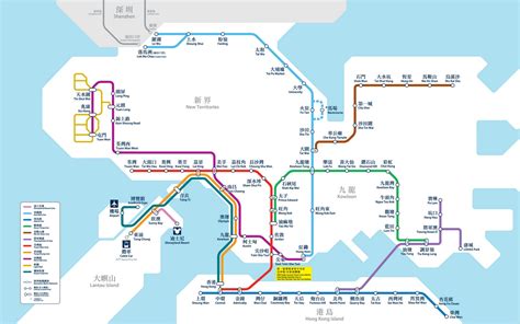Mtr Map Hong Kong Mtr Service In Hong Kong Lastly If You Want To