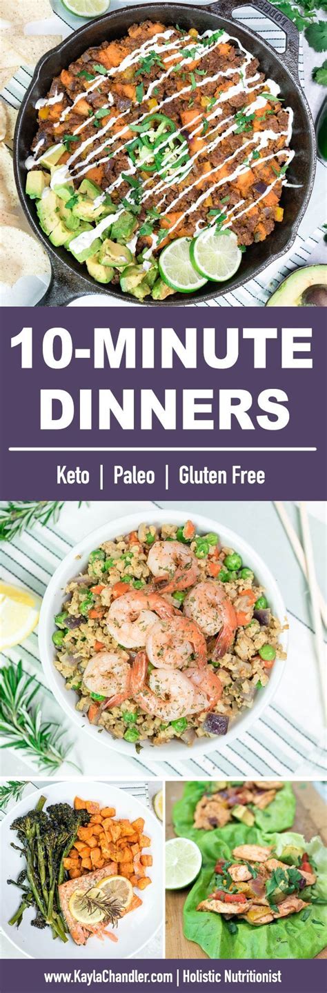 10 Minute Dinner Ideas Recipes Carte