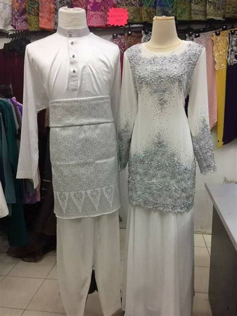 Baju melayu warna putih size l p badan 80cm l dada 55cm p tangan 54cm. 20+ Trend Terbaru Akad Nikah Baju Melayu Putih - JM ...