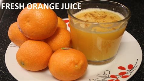 How To Make Fresh Orange Juice At Home Simple And Quick Orange Juice