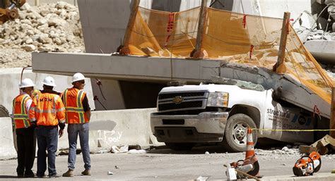 Engineer Of Fiu Bridge Reported Cracks In Structure To Fdot Days Before