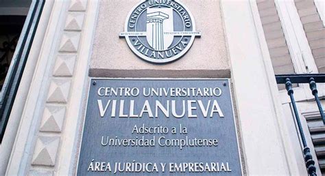 La Universidad Villanueva Comenzará Su Actividad Como Universidad