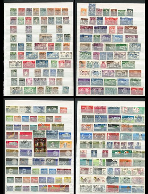 Lot Ireland 1922 75 Stamp Collection