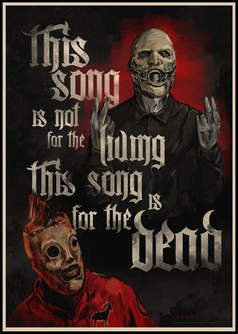 Slipknot Heavy Metal Poster Rock Band Kraft Paper Posters Bar Etsy