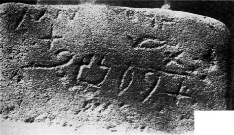 Proto Sinaitic Inscriptions Circa BC Download Scientific Diagram