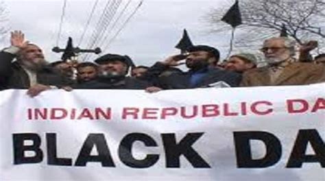 Indias Independence Day Kashmiris Observe Black Day Today