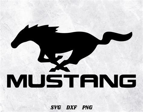 Mustang SVG Mustang DXF Mustang PNG Mustang Cut File Etsy Australia