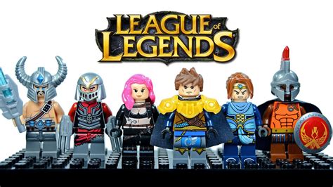 Lego League Of Legends Knockoff Minifigures Set 2 W Garen Katarina