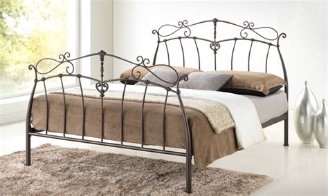 Get a lifetime guarantee, excellent service and free delivery! Full Wrought Iron Platform Bed | Groupon Goods