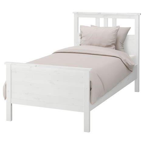 Ikea Hemnes Bed Frame White Stain Luröy Home Decor In 2019