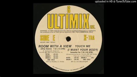 Samatha Fox Touch Me I Want Your Body Ultimix Version Youtube