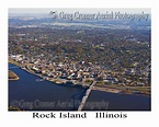 Aerial Photo of Rock Island, Illinois – America from the Sky