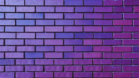 Download Brick Purple Man Made Wall 4k Ultra Hd Wallpaper