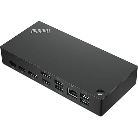 Lenovo ThinkPad Universal USB C Smart Docking Station Black B US Best Buy
