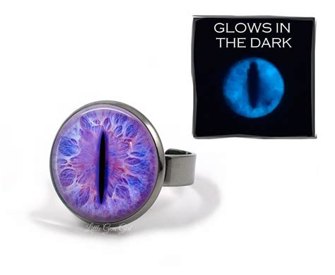 Glow In The Dark Eye Ring 24 Eyeball Styles Glowing Eyeball Ring In