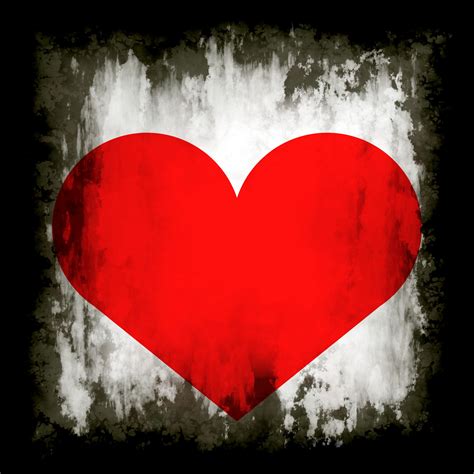Grunge Heart Free Stock Photo Public Domain Pictures