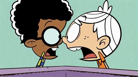 The Loud House Lincoln And Clyde Screaming Ronnie Luan Waldo Harvey