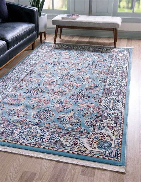 Blue 8 X 10 Rabia Rug