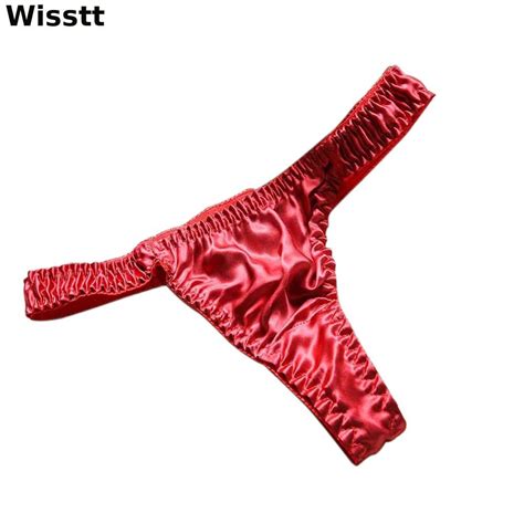 Buy Wisstt Womens Sexy Silk Panties G String 100