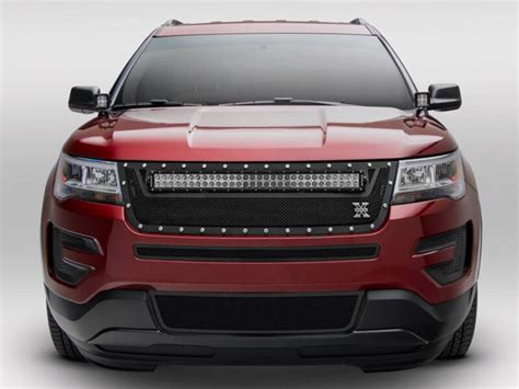 2016 2017 Explorer T Rex Torch Series Led Grille W 30 Curved Led