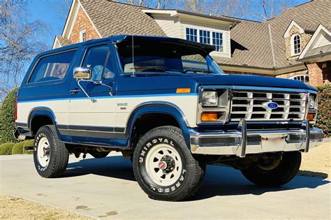 No Reserve: 11k-Mile 1986 Ford Bronco XLT 4x4 for sale on BaT Auctions - sold for $53,500 on