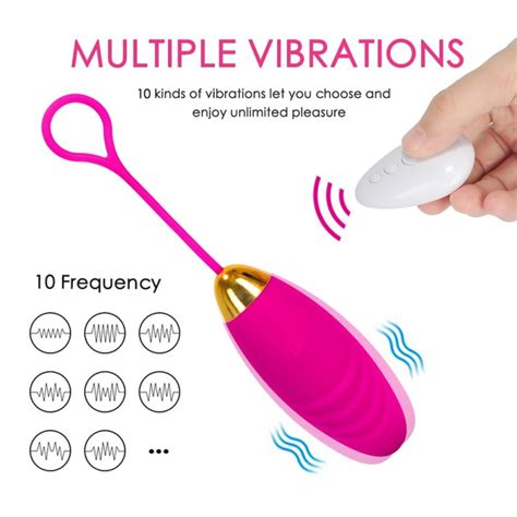 Speed Silicone Bullet Eggs Vibrators For Women Wireless Remote Control Vibrating Usb