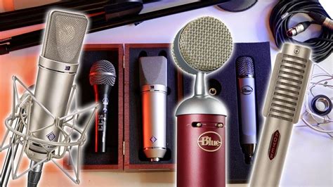 Choosing The Best Microphone For Recording 4 Types Of Microphones