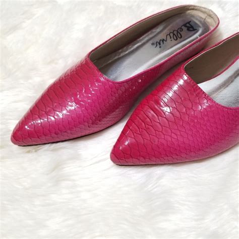 Bellini Shoes Bellini Hot Pink Slip On Mules Size Poshmark