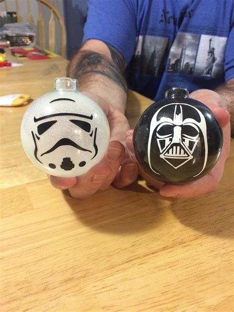 Star Wars Ornaments Diy Christmas Decorations