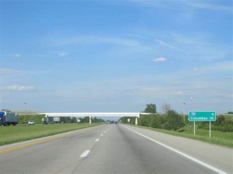 Ohio Interstate 71 Northbound Cross Country Roads