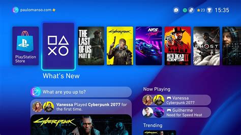 Playstation 5 Boot Screen And User Interface Concept Youtube