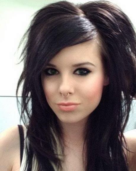 Emo Medium Hairstyles Style And Beauty