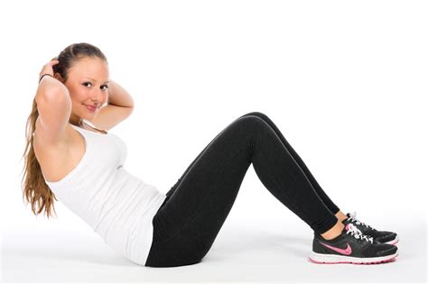 Woman Doing Sit Ups Free Stock Photo Public Domain Pictures